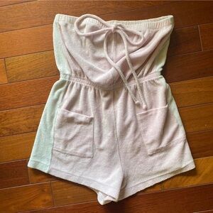 Vintage Summer Camp Terrycloth romper